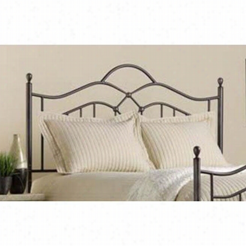 Hillsdale Furniture 1300-490 Oklahoma Full/queen Headboard In Bronze  - Rails Not Included