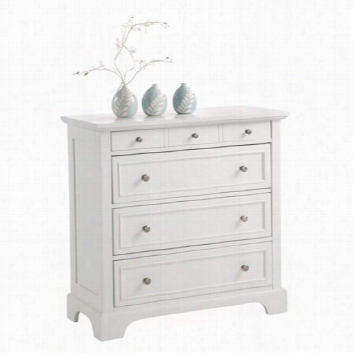 Home Styles 5530-41 Naples Drawer Chest In Pure