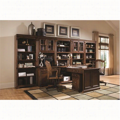 Hookre Furniture 281-10-412 Brookhaven  Mobile File In Medium Wood