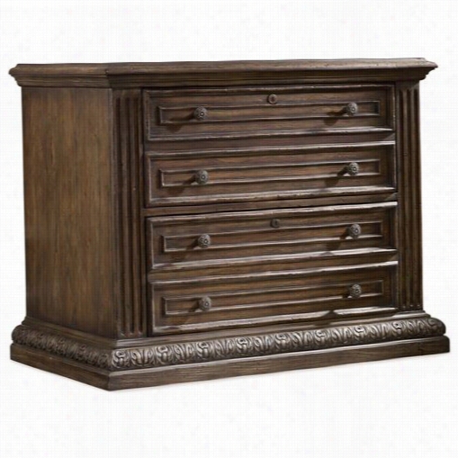 Hooker Furniture 5070-10466 Rhapsodlyateral File In Wa Lnut Colored Rustic