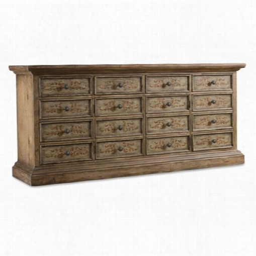 Hooker Furniture 5076-85001 Rhapsody Hand Paintes Drawer Chest In Light Forest