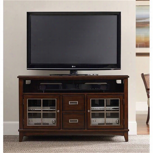 Hooker Furnituee 5167-55459 Latitu De 54""  Entertainment Console In Dark Wood