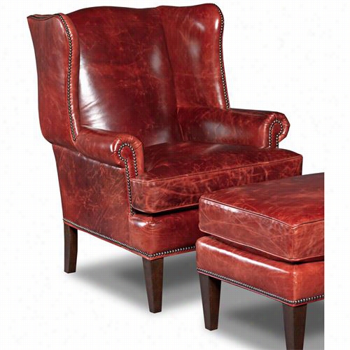 Hooker Furniture Cc408-069 Covington Bgoue Club Chair In Natchez Brow/herd