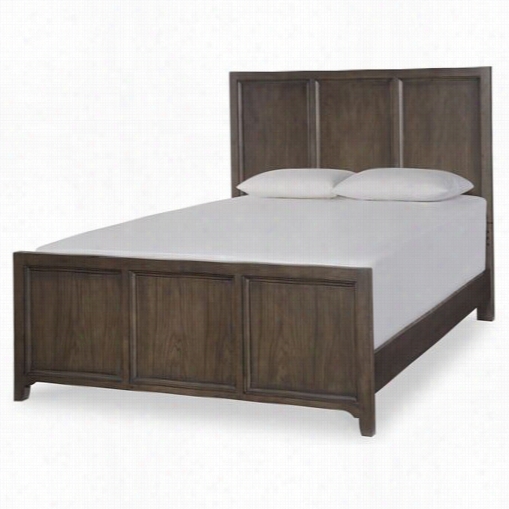 Legacy Classic Furnitture 4800-4104k Kenwood Fll Panel Bed In Suede