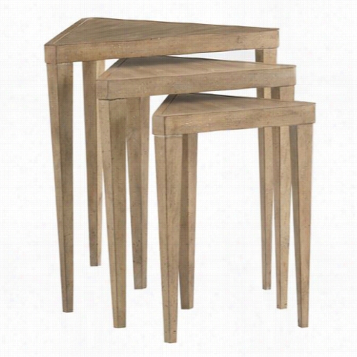 Lexington Furniture 830-952 Montere Y Sands Cupertio Triangular Nesting Table