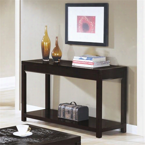 Monarch Specialties I7802s Sofa Table In Cappuccino