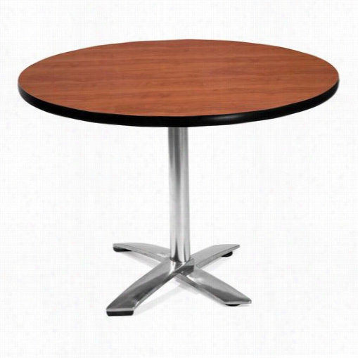 Ofm Ft42rd 42"" Round Folding Multi-prupose Table