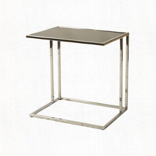 Pastel Furnituer Nw-435 Norway End Table In Chrome