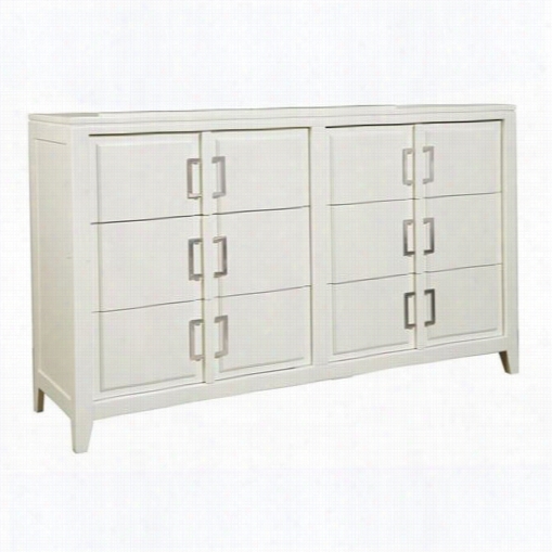 Samuel Lawrence 8673-010 Brighton Drawwer Dresser In White