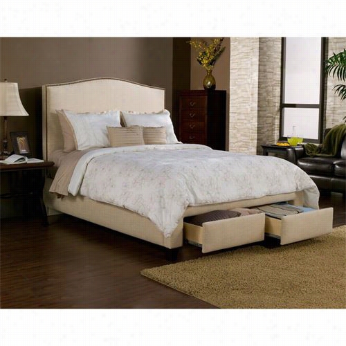 Seahawk 42502 Newport Cal King Two Drawer Storage Bed