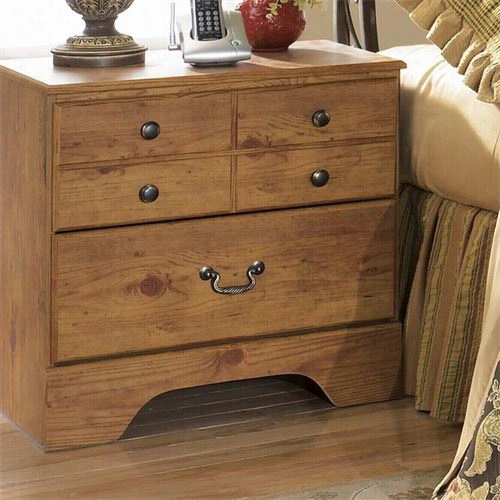 Signature Desig Nby Ashley B219-92 Bittersweet Pair Drawer Nightstand