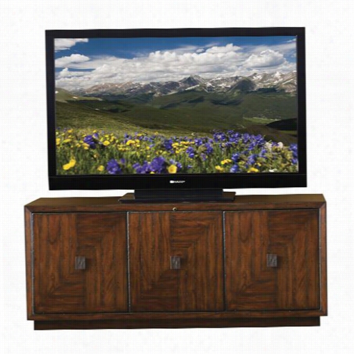 Sligh 100nl-665 Studio Designs Summerton Media Console In Mahogany Veneer/rich Mocha