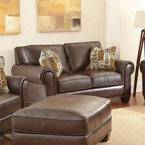 Steve Silver Sr810l Escher Loveseat With 2 Accent Pillows