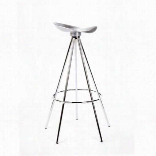 Stipnovo Abs011  Tractor Stool In Silver