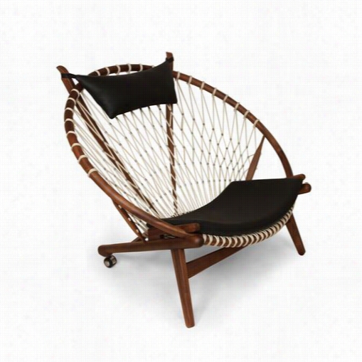 Stilnovo Fec1627 Hoop Chair In Walnut