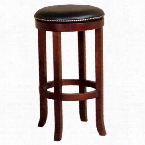 Sunny Designs 1783accaappuccino 30 ""h Swivel Barstool Without Back In Cappuccino
