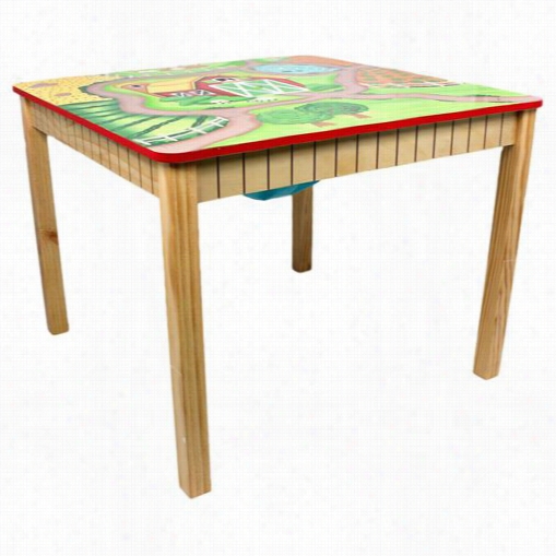 Teamson Td-11324a1 Appy Far Table  With Figurines