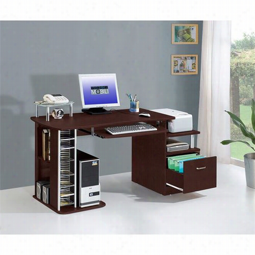 Techni Mobili Rta-2202 Multifunction Computer Desk