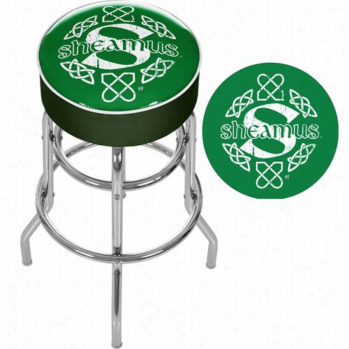 Trademark Home Wwe1000-she Wwe Shemus Padded Bar Stool