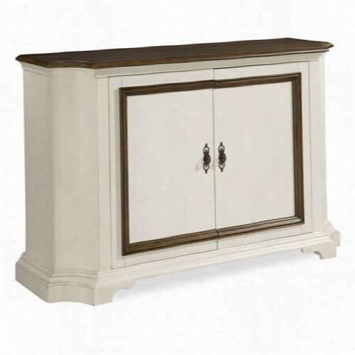 Universal Furniture 323816 Cordevalle Hall Console In Blanc/heirloom