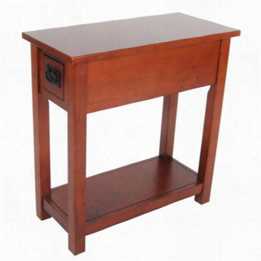 Alaterre Amia13 Mission Chairside Table