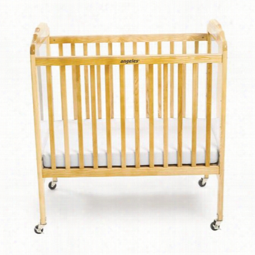 Angeles Ael701 Adjustable Fixed-side View Crib