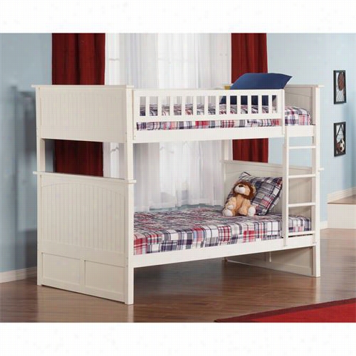 Atlantic Furniture Ab595 0 Nantucket F Ull Over Full  Bunk Bed