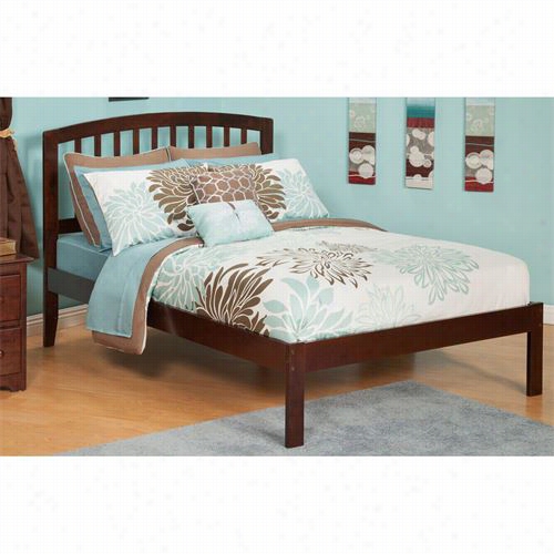 At Lantic Furniture Ar884100 Richmond Queen Bed With Open Foot Rail