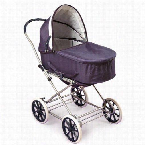 Badger Baskets 0992 English Style 3-in-1 Doll Pram, Carrier, And Stroller