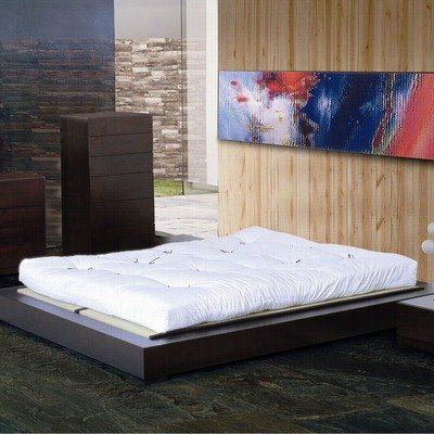 B Everly Hills Furniture Zen-king-bed Zen King Platform Bed In Espresos