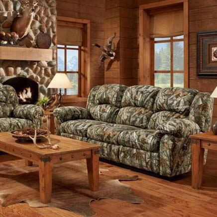 Browm Rogers Dixso N Af1003-ncamo Next Camo Reclining Sofa