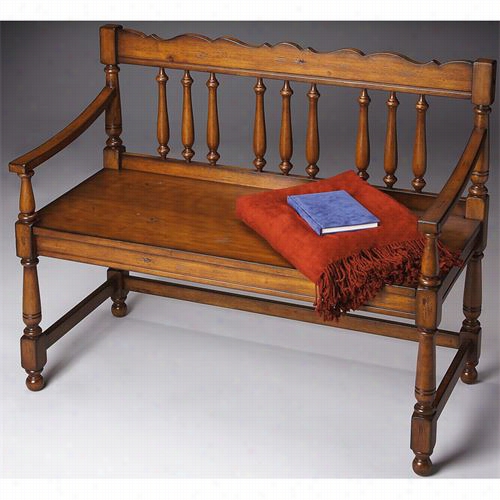 Butler 5049102 Masterpiece Bench In Old World Cherry