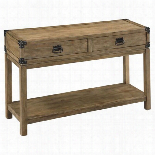 Coas Ttocoast 67458 Two Drawer Console Table In Burnished Naatural