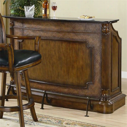 Coaster Furniture 100173 Claredon Bar Unit In Browwn