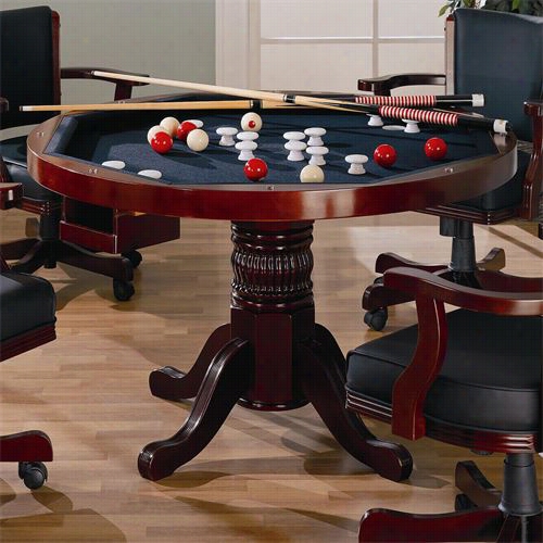 Coaster Furniture 1-0201 Mitchell Game Table In Cherry