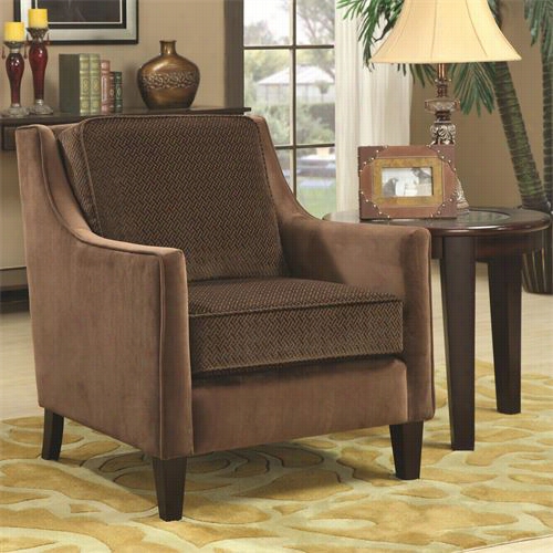 Coaster Furniture 902043 Intonation Chairw Ith Basket-wea Ve Microv Elvet