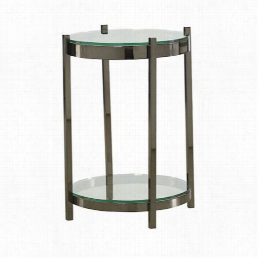 Hammary 349-916 Bruno 24"" Round End Tables