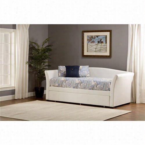 Hillsdale Furniture 1212dbt Montggomery Daybed With T Rundle In White Pu