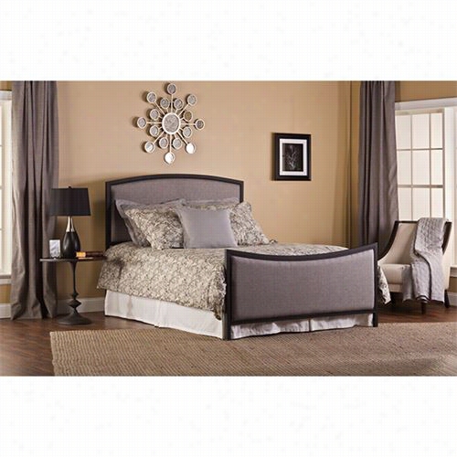 Hills Dale Furniture 1263 -500 Bayside Queen Bed Set In Textured Back - Rils Not Included