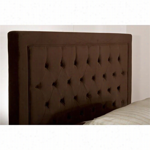 Hillssdale Furniture 1554hqrk Kaylie Queen Headboard With Rails In Chocolate