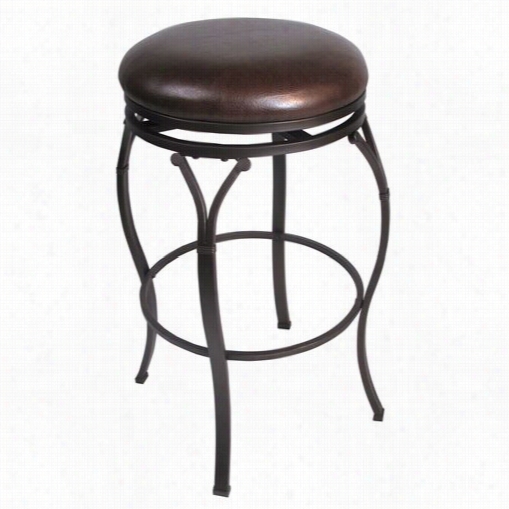 Hillsdale Furniture4 264-832 Lakeview Backless Swvielbarstool In Brow N