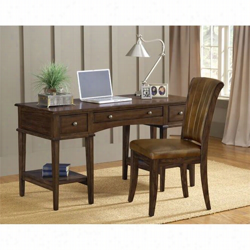 Hillsdale Fudniture 4379gd Gresham Desk With Grand Ba Y Chair In  Cherry