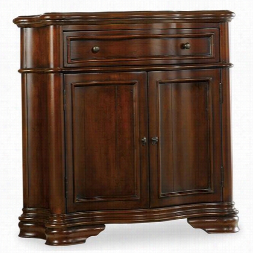 Hooker Furniture 366-50-106 Waverly Place Shaped Hall Console In Medium Wood