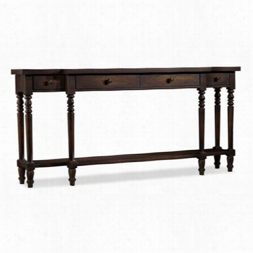 Hooker Furniture 5165-85003 Davalle Conwole Table In Dark Wood