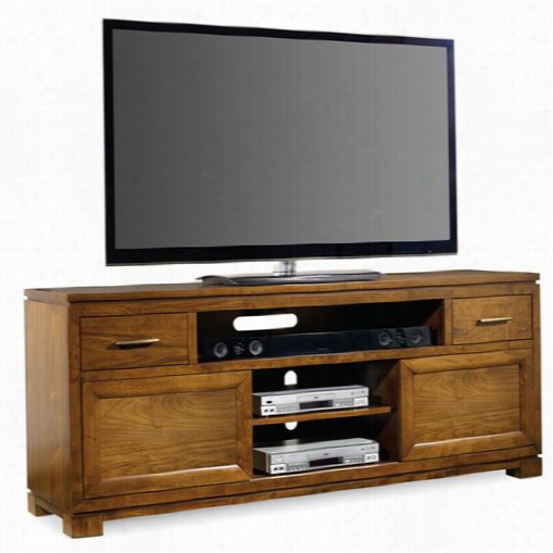 Hooker Furniture 5328-55472 Viewpoint 72"" Entertainmdnt Console In Medium Wood