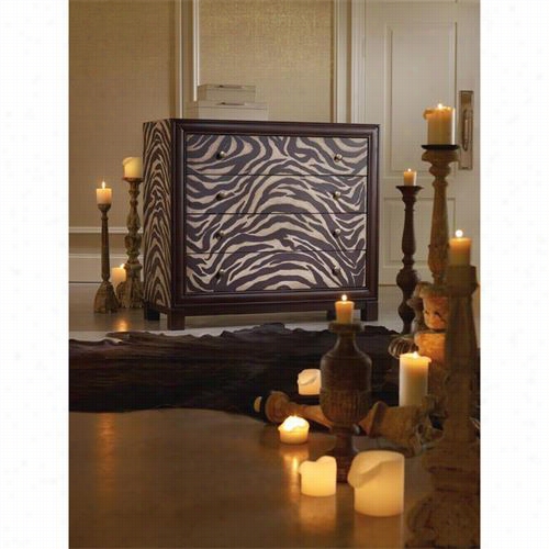 Hooker Furniture 638-85062 Melange Soraya Chest In Zebra