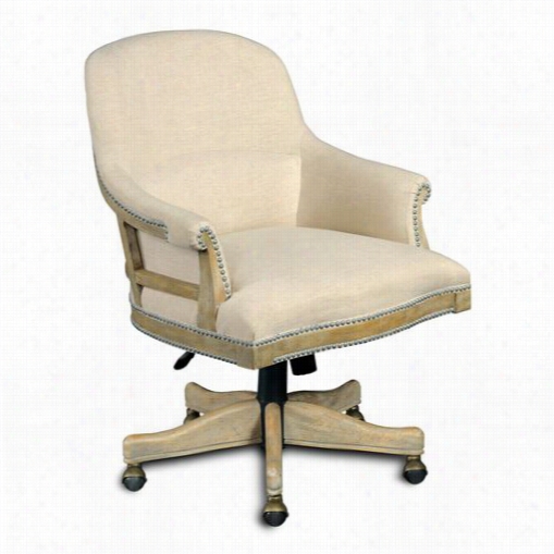 Hooker Furnitre Ec828-010 Larkin Oat Execuutive Swivel Tilt Chair