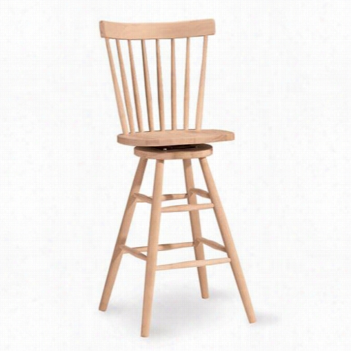 International Concepts 285-30 30&quo;" H Copenhagen Swivel Stool