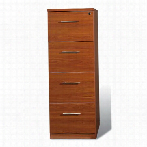 Jesper Office 119204 100 Series 4 Drawer High Filing Cabinet