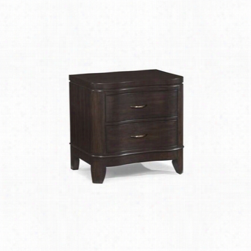 Klaussner 975-670 Serenade Bedroom Night Stand In Dark Wood